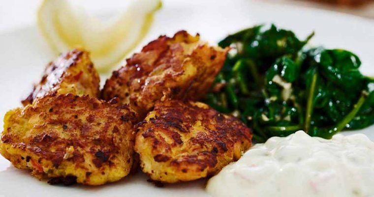 Spicy fiskefrikadeller