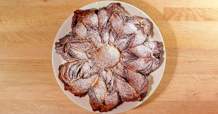 Nutella stjernebrød med fuldkorn