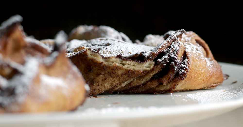 glutenfri nutella stjernekage brioche opskrift