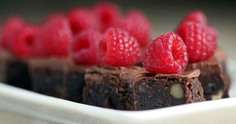 Glutenfri brownie med pekannødder