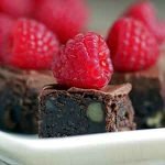 glutenfri brownie pekannødder opskrift sund