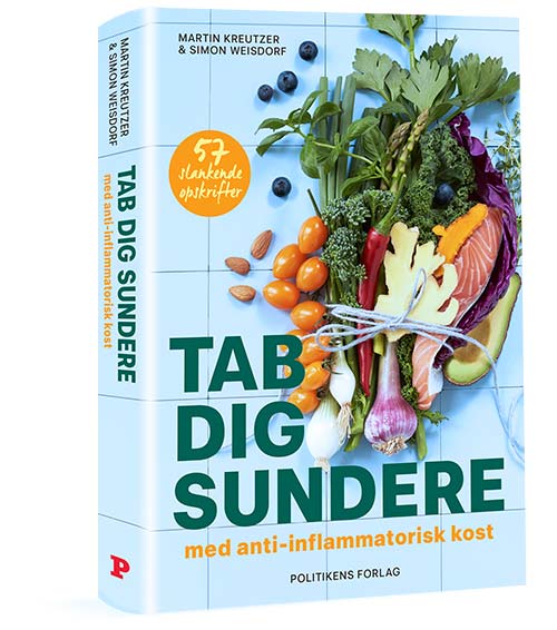 Kogebog Tab dig sundere med antiinflammatorisk kost Weisdorf Kreutzer