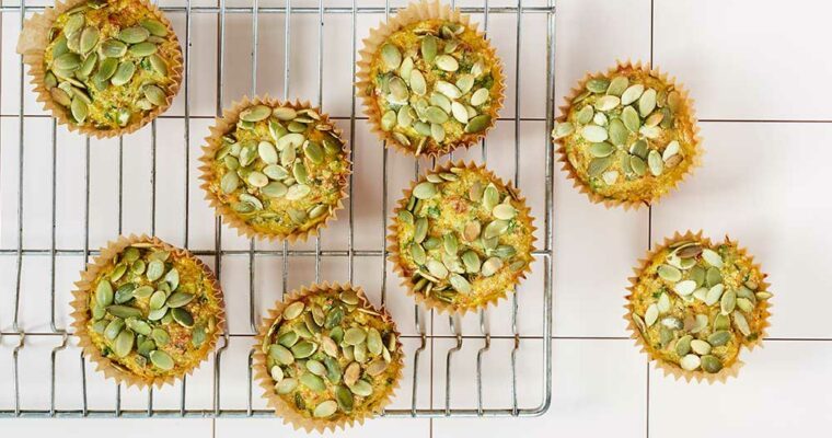 Grøntsagsmuffins – antiinflammatorisk mellemmåltid