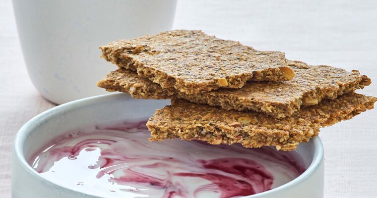 Glutenfri granola-bark – mysli-bar