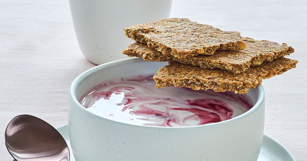 Glutenfri granola-bark sund granola mysli Spis dig sund og stærk Anti-inflammatorisk kogebog Simon Weisdorf