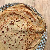 Sommerklassiker: Glutenfri pandekager med kardemomme.