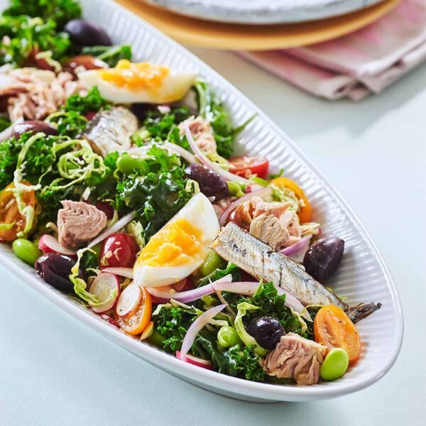 Anti-inflammatorisk sund salade nicoise Antiinflammatorisk kogebog Simon Weisdorf Kreutzer