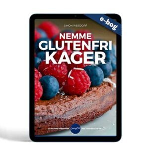 Glutenfri kager uden gluten kogebog e-bog Simon Weisdorf