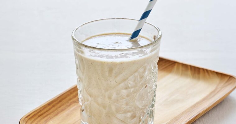 Antiinflammatorisk milkshake med hasselnødder