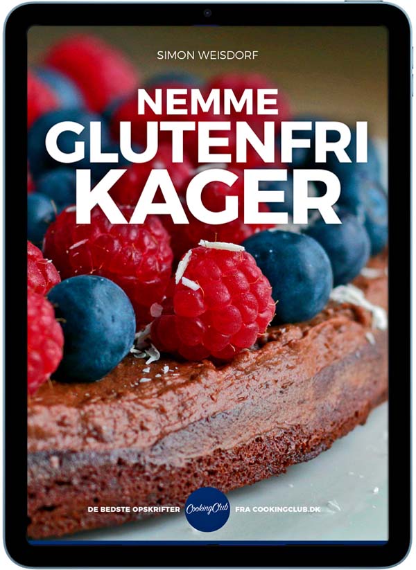 Glutenfri kager uden gluten kogebog e-bog Simon Weisdorf